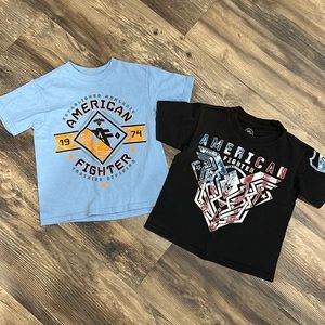 Boys American Fighter T-shirts.